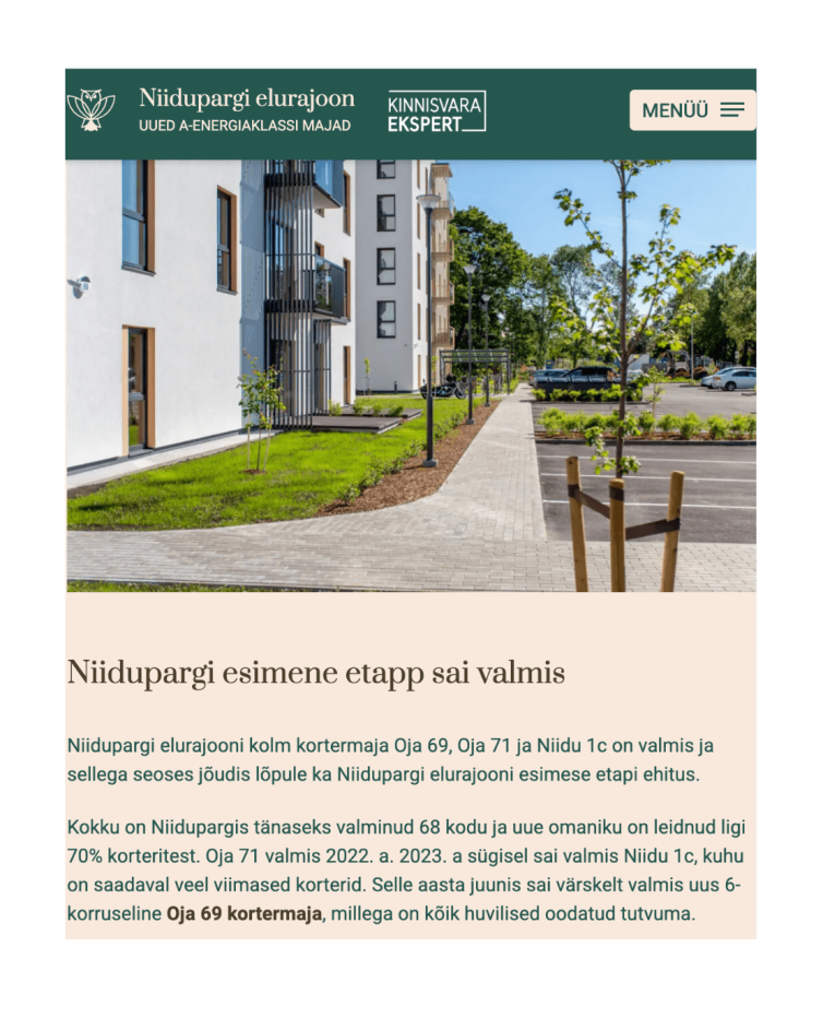 NIIDUPARGI ELURAJOONI ARTIKLID